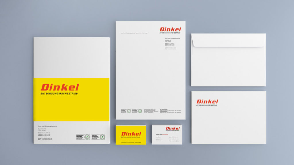 Dinkel Corporate Design und Geschäftsausstattung