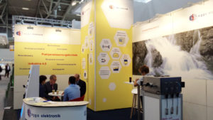 Messestand für eggs elektronik auf der IFAT 2016