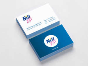 Visitenkartengestaltung Ski Nill