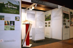 Messestand Sachverständiger für Immobilienbewertung Tübingen